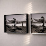 ektar negro y plateado detalle